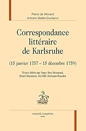 Correspondance littéraire de Karlsruhe