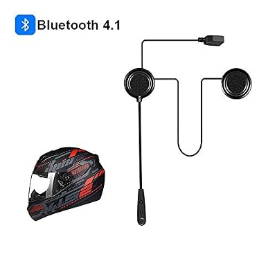 ejeas e1 motorcycle helmet bluetooth Headset, Bluetooth 5.3 Helmet Speaker with Noise Reduction and IP65 Waterproof, Voice Assistant for Single Rider Use : Electronics EJEAS E1+ motorcycle helmet Bluetooth headset EJEAS E1+ Motorcycle Helmet Bluetooth