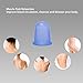 (Clearance) Anti Cellulite Cups Massage Vacuum Cupping Set Suction Therapy for Full Body, Anti Wrinkle, Anti-Aging, No Pain, Non-Toxic, Great for Pain Relief, Loss Weight, 3Packs,Celluing