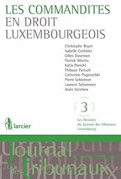 Les  commandites en droit luxembourgeois