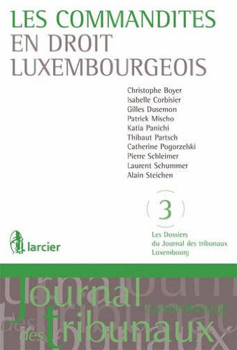 Les  commandites en droit luxembourgeois