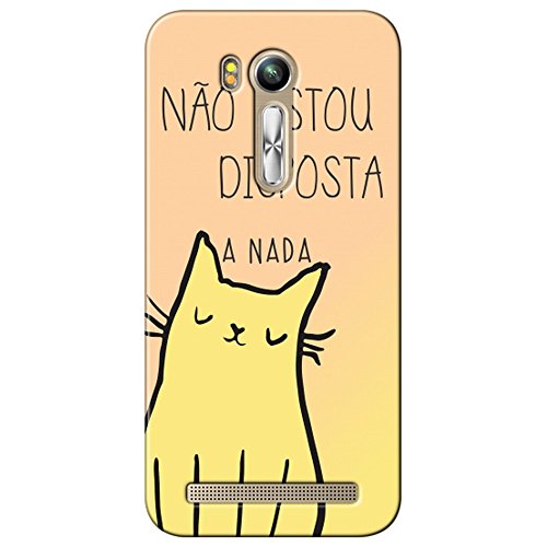 Capa Personalizada para Asus Zenfone GO Live 5.5 ZB551KL - Não Estou Disposta - ME06