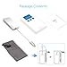 Letscom USB-C to USB 3.0 Portable Data Hub with Thunderbolt 3 to Network Adapter Ethernet Port and 3 USB 3.0 Ports, for Macbook Pro, XPS, Google Pixelbook and More Type C Devices, Silver