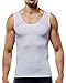 Men's Compression Shirt Slimming Body Shaper Vest to Hide Man Boobs Shapewear