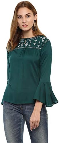 Mayra Women's Plain Regular Fit Top