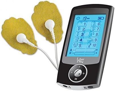 SmartRelief Ultimate II TENS/EMS Electrical Muscle Stimulator for Pain Relief Therapy - FDA-Cleared & Includes Pads