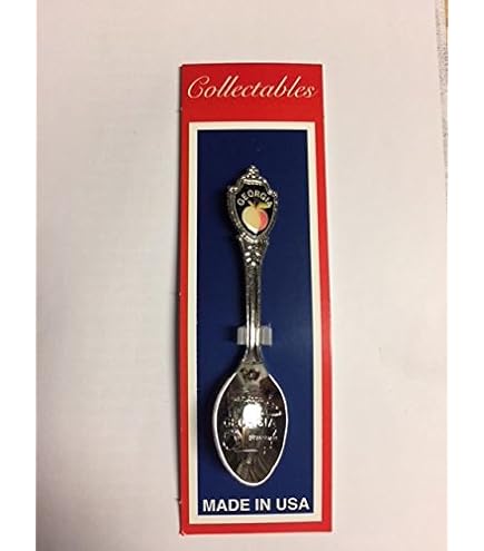 Amazon.com: 50 State Souvenir Spoons (50 Nos) Metal Zinc Alloy 3.5