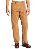 Dickies Men's Relaxed Fit Sanded Duck Carpenter Jean, Brown Duck, 32x30