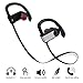 Bluetooth Headphones, iXCC Bluetooth 4.0 Wireless Stereo Headset In-ear Noise Cancelling Sweatproof Sport Earbuds with Mic for Smartphones - Silver