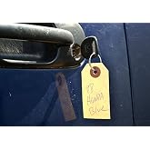 Slip-N-Grip Key Tags with Metal Rings, 250 per Box