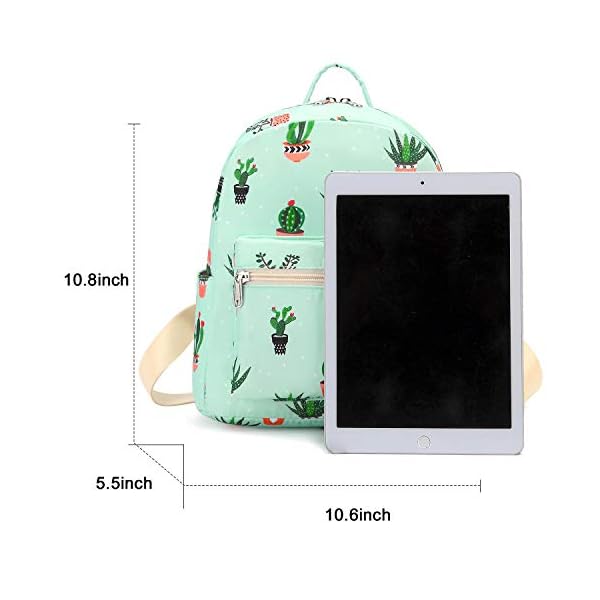 green backpack purse