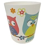 Whooty Hoot Bathroom Accessories Collection (Wastebasket)