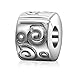 Soulbeads Clip Lock Charm Authentic 925 Sterling Silver Bead for Charms Bracelet