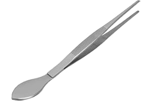 Bonsai Tweezers Stainless Steel Straight Serrated Tips Potted Plant Soil Loosening Spatula Gardening Moss Tool