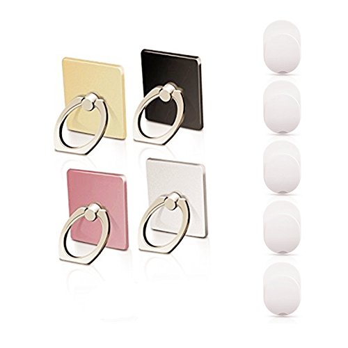 image for EcoPestuGo Cell Phone Finger Kickstand Loop Mount Stent 360° Rotary S