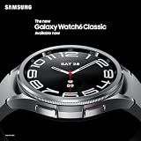 Samsung Galaxy Watch6 Classic Smart Watch 47mm Black GPS Fitness Tracker UK view 2