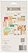 Project Life 368933 Themes Cards-Be Bright-Gold Glitter and Foil (30 Pieces), multicolour