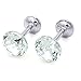 Sumnacon 2 Pcs Crystal Curtain Hold Backs Window Drapery Tie Back Clips Wall Hook Tassel Holder