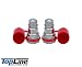 TL37-M 2 Pack Ag Quick Coupler Male Nipple - Poppet Style Hydraulic Tractor Coupling - Iso5675 1/2" Standard Size Most Agricultural Tractors and Machinery