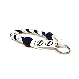 Swannys Tampa Bay Lightning Hockey Skate Lace Keychain