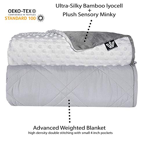 Weighted Evolution Weighted Blanket with Organic Bamboo Lyocell/Sensory