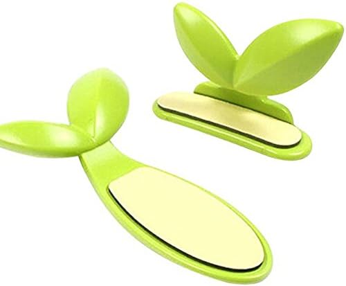 Enlive Creative Portable Leaf Shape Toilet Seat Cover Lifter Avoid Touching Hygienic Anti Dirty Set 4