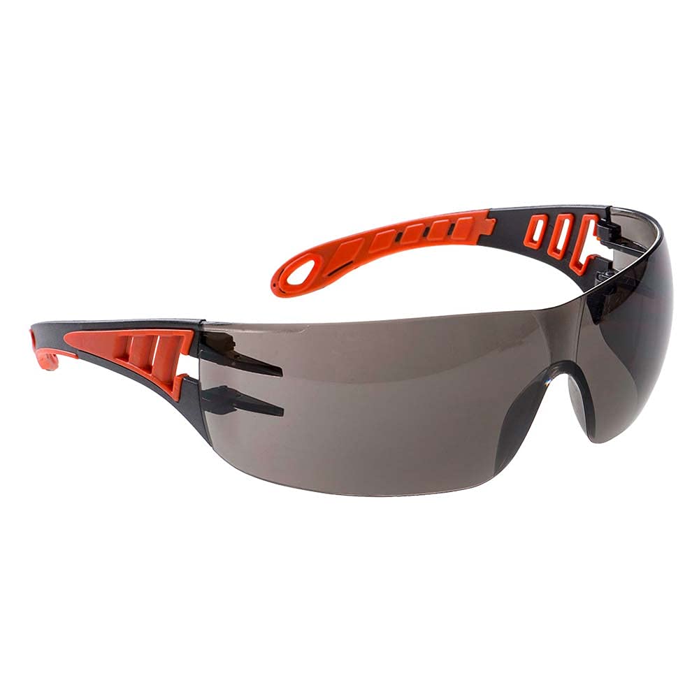 Portwest Tech Look Spectacle, Color: Smoke, Size:, PS12SKR