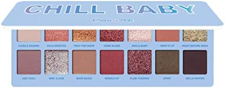 Eyeshadow Palette, 14 Color Matte Shimmer Glitter Waterproof Eye Shadow Plate Powder Matt Eyeshadow Cosmetic Makeup