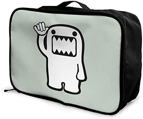 アレンジケース どーもくん 旅行用トロリーバッグ 旅行用サブバッグ 軽量 ポータブル荷物バッグ 衣類収納ケース キャリーオンバッグ 旅行圧縮バッグ トラベルバッグ 大容量 固定 キャリーケース ボストンバッグ a W新作送料無料 出張パッキング