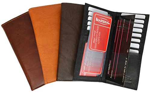 100% Leather Bi-fold Credit Card ID Holder Bill Wallet BD #4507CF