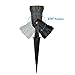 SHINE HAI LED Landscape Lighting, 5W Waterproof COB LED Garden Path Wall Yard Light, 3000K Warm White, AC 85-265V, Outdoor Decorative Spotlight with Spiked Stand, 4-Pack