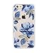 Sonix INDIGO Clear Floral Cell Phone Case for 