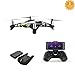 Parrot Mambo Fly Drone with Flypad and Free Extra Battery with External Charger (White) (with Flypad)