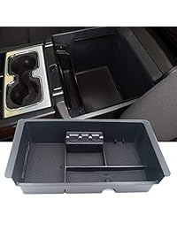 JOJOMARK   Organizador de consola central para Yukon Chevy Tahoe, Silverado, 2014 2018, para GMC Sierra Accesorios, para reposabrazos, caja de almacenamiento secundaria, compatible con vehículos GM
