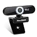 Auto Focus Webcam 1080P Nano Shield N920 Web Camera Noise Cancelling Microphone, Skype Web Cam Full HD for PC Laptop Computer, USB Plug Play for Windows 10/8 / 7 Mac OS X, Wide Angle Autofocus primary