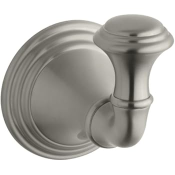 KOHLER K-10555-BN Devonshire Robe Hook, Vibrant Brushed Nickel