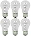 Ge Lighting 76579 Appliance 40-watt, 415-lumen A15 Light Bulb with Medium Base, 6-pack