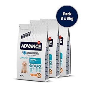 Advance Maxi Puppy – Pienso para Cachorros De Razas Grandes – Pack De 3 X 3 – Total 9 Kg 9000 g