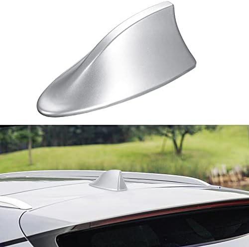 thumbnail image 2 of Titanium Silver Shark Fin Antenna Cover For 2014-2020 Kia Optima (No GPS) Direct Replacement 2 of 5
