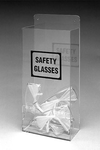 Brady EHMVSD Tabletop or Wall Mount Safety Goggles/Glasses Dispenser