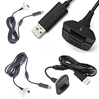 Jinxuny USB Charging Cable for Xbox 360 Controller Long and Flexible Cable USB Charging Cable Cord for Xbox 360 Wireless Game Controller (Color : 2)