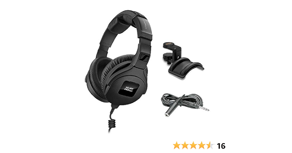 Sennheiser HD 300 Pro Headphones, Black 