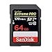 SanDisk 64GB SDXC Extreme Pro Memory Card Works with Canon EOS R, M50, M100 Mirrorless Camera 4K V30 UHS-I (SDSDXXY-064G-GN4IN) with (1) Everything But Stromboli (TM) Combo Reader