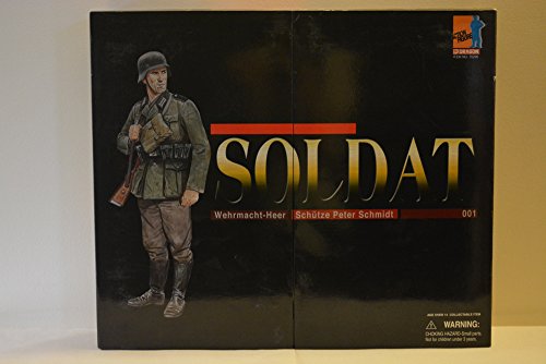Soldat 001 Wehrmacht-Heer Schutze Peter Schmidt 12" 1/6 Scale Action Figure Set