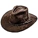 Sterkowski Cattle Leather Classic Western Cowboy Outback Hat