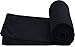 MYLSMPLE Luxury Microfiber Extra Large Bath Towel Beach Bath Sheet Fast Drying Towel Soft Absorbent Hotel Towel(36 Inch X 72 Inch, Black)