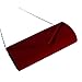 Jubileens Wedding Evening Party Velvet Clutch Bag Retro Envelope Cross Body Handbag (wine red)