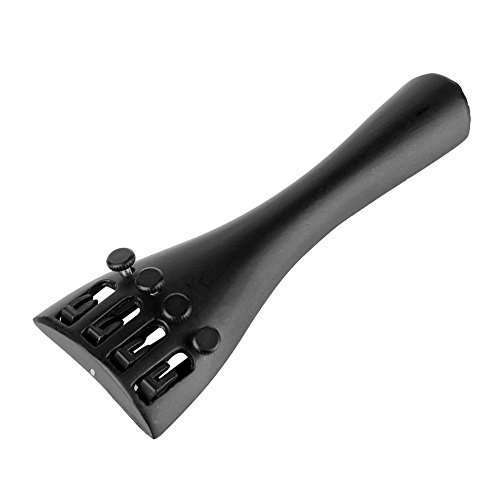 Domybest Aluminum Alloy Violin Tailpiece Drawplates with Tailgut Tuning for 3/4 4/4