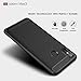 mylb Xiaomi Mi Max 3 case,with Xiaomi Mi Max 3 Screen Protector (2 in 1)[Scratch Resistant Anti-Fall] Fashion Soft TPU Shockproof Case with Xiaomi Mi Max 3 Glass Screen Protector (Black)