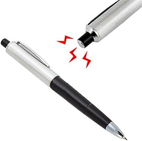 ELINLV Electric Shock Metal Pen Adult Joke Gag Prank Novelty Trick Funny Toy Gift